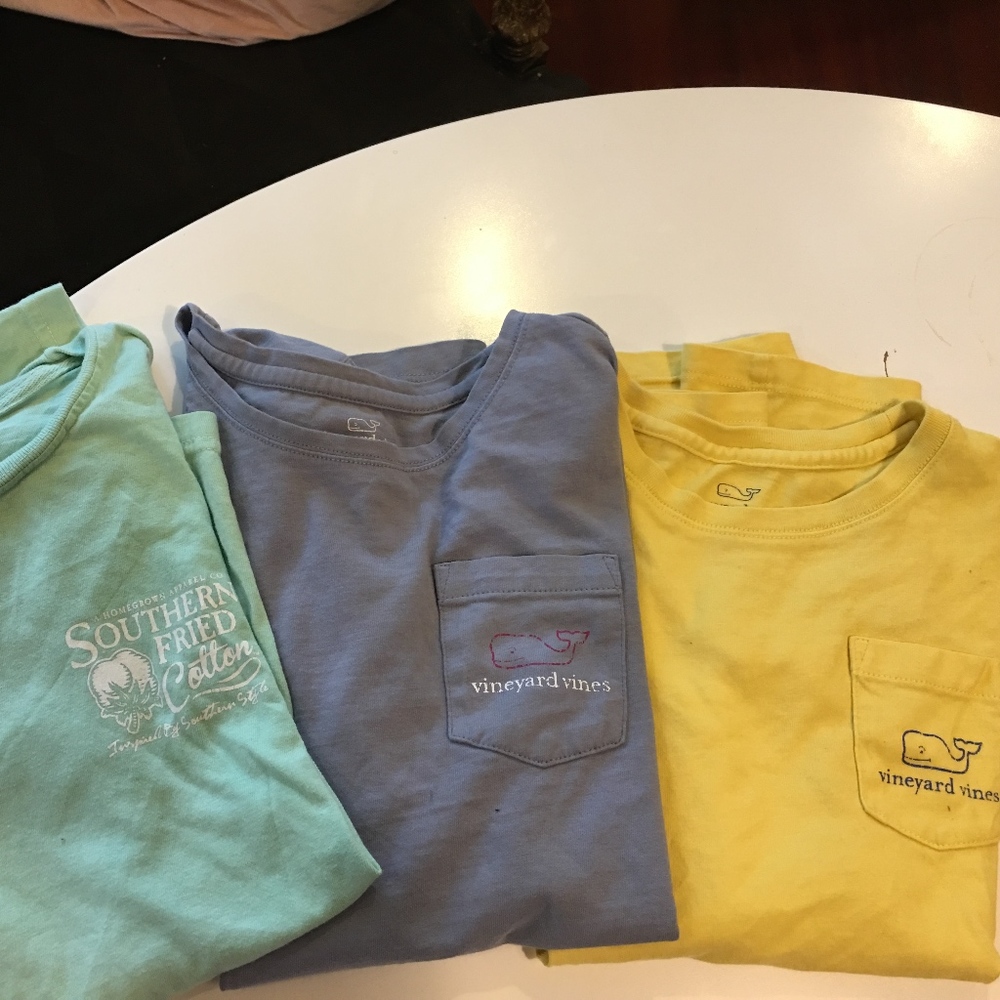 Bundle- Vineyard Vine & Southern Fried Cotton Tees